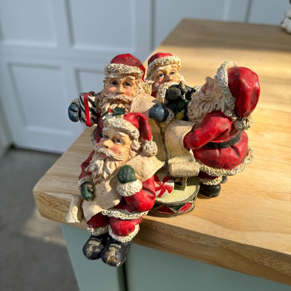 Vintage Santa Stocking Holder